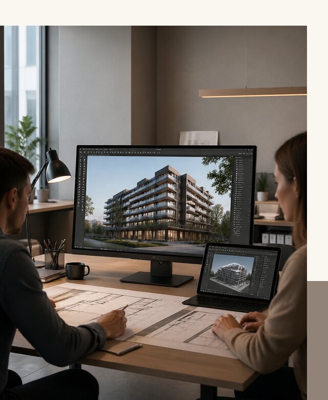 3D визуализация архитектуры и объектов строительства в Черногорске