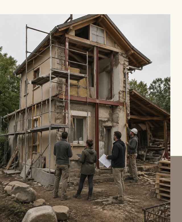 Реконструкция загородного дома под ключ в Черногорске от бюро