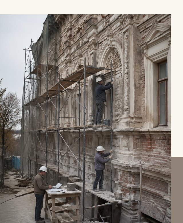 Реставрация объектов культурного наследия под ключ в Черногорске